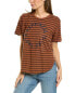 Sol Angeles Mini Stripe Happiness T-Shirt Women's