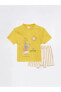 Фото #1 товара Костюм для малышей LC WAIKIKI Комплект с футболкой и шортами "Велосипед"