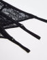 Фото #4 товара Hunkemoller Zella 3 pack mini string thongs in black