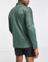 adidas Training Strength Warm long sleeve mock neck t-shirt in green