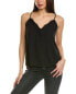 Фото #1 товара Socialite Lace Trim Cami Women's Black Xxs