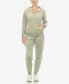 Фото #10 товара Костюм White Mark Velour Tracksuit Loungewear