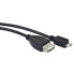 LANBERG USB H To Micro USB M cable 15 cm