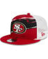 Men's Scarlet San Francisco 49ers Tear Trucker 9FIFTY Snapback Hat