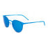 Фото #3 товара женские солнцезащитные очки круглые синие Italia Independent 0208-027-000 (50 mm)