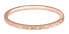 Фото #1 товара Gold-plated minimalist steel ring with a delicate Rose Gold pattern