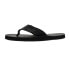 Фото #3 товара London Fog Trevon Flip Flops Mens Black Casual Sandals CL30381M-B