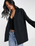 Фото #1 товара ASOS DESIGN jersey slouchy suit blazer in black