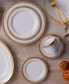 Фото #3 товара Crestwood Gold Set of 4 Bread Butter and Appetizer Plates, Service For 4