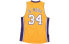 Фото #2 товара Баскетбольная жилетка Mitchell & Ness NBA SW 1999-00 34 BA84QV-LAL-D-C74