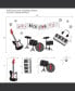 Фото #2 товара Rock Star Musical Instruments Wall Decals/Stickers - Drums/Guitar