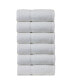 Luxury Hotel Spa Towel Turkish Cotton Hand Towels, Set of 6