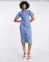 Фото #4 товара Envii midi denim shirt dress