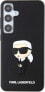 Karl Lagerfeld Karl Lagerfeld KLHCS24M3DRKINK S24+ S926 black/black hardcase 3D Rubber Ikonik