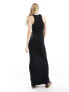 COLLUSION vest maxi dress in black 34 - фото #3