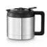 Фото #3 товара WMF Stelio 04.1216.0011 - Drip coffee maker - 1 L - Ground coffee - 1000 W - Black - Stainless steel