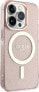 Фото #4 товара Guess Etui Guess GUHMP14LHCMCGP Apple iPhone 14 Pro różowy/pink hardcase Glitter Gold MagSafe