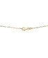 ფოტო #4 პროდუქტის Diamond Initial "B" 18" Pendant Necklace (1/10 ct. t.w.) in 14k Gold, Created for Macy's