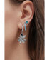 ფოტო #3 პროდუქტის Aurora Bezel Set Solitaire Stud Earrings