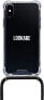 Lookabe LOOKABE Crossbody Phone Clear Case Black | iPhone X / Xs