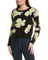 Фото #1 товара Gracia Hydrangea Print Sweater Women's