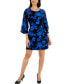 Фото #1 товара Petite Chiffon Ruffle-Sleeve Dress