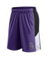 ფოტო #3 პროდუქტის Men's Purple Colorado Rockies Primary Logo Shorts