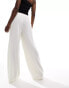 Фото #3 товара New Look wide leg trouser in cream