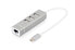 DIGITUS USB Type-C 3-Port Hub + Fast Ethernet LAN Adapter