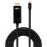 Фото #3 товара Lindy Kabel Mini DisplayPort/HDMI 4K30 (DP: passiv) 1m - 1 m - HDMI Type A (Standard) - Mini DisplayPort - Male - Male - 3840 x 2160 pixels
