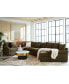 Фото #21 товара Wrenley 137" 5-Pc. Fabric L-Shape Modular Sleeper Sectional Sofa, Created for Macy's