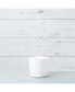 Фото #2 товара Manufacturing (#10082) Full Depth Round Cylinder Pot, White, 8 inches