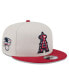 Men's Red Los Angeles Angels 2024 Fourth of July 9FIFTY Snapback Hat