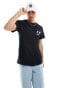 Фото #3 товара ASOS DESIGN oversized t-shirt with star chest and back print in black