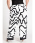 ფოტო #2 პროდუქტის Plus Size Pull On Border Detail Pant