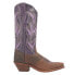 Фото #1 товара Laredo Larissa Snip Toe Cowboy Womens Brown, Purple Casual Boots 52214