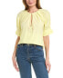 Фото #1 товара A.L.C. Carey Top Women's Yellow 2