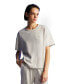 ფოტო #1 პროდუქტის Women's Over d Crew Neck T-Shirt