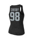 Фото #1 товара Threads Women's Maxx Crosby Las Vegas Raiders Name Number Tri-Blend Tank Top