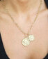 Фото #3 товара The Adventurer Double Gold Coin Necklace