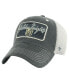 ფოტო #1 პროდუქტის Men's Charcoal Vegas Golden Knights Five Point Patch Clean Up Adjustable Hat