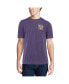 ფოტო #5 პროდუქტის Men's Purple LSU Tigers Welcome to the South Comfort Colors T-shirt