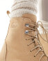 Sorel Hi-Line lace up boots in camel Бронзовый, 36 - фото #4