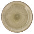 Flat plate Quid Vita Natura Ceramic Green Ø 27 cm (12 Units)