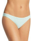 PilyQ 259941 Women Azura Smocked Bikini Bottom Swimwear Size Large