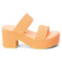 Фото #2 товара BEACH by Matisse Ocean Ave Platform Womens Orange Casual Sandals OCEANAVE-845