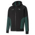 Фото #3 товара Puma Mapf1 Hooded Sweat Logo FullZip Jacket Mens Black Casual Athletic Outerwear