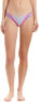 PilyQ 285401 Womens Printed Reversible Swim Bottom Separates Pink, Size Small