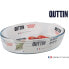 QUTTIN Oval Glass Dish 26x18 cm/1.8L