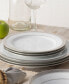 Crestwood Platinum Set of 4 Salad Plates, Service For 4